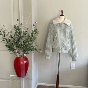 UGG Viviana Faux Fur Bomber Jacket